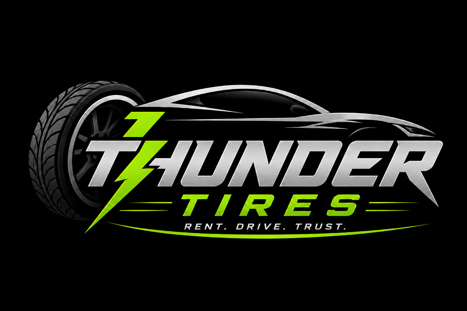 Thunder Tires — Rent, Drive, Trust, Mechanics